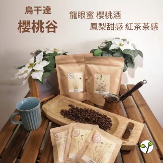 (淺中焙)烏干達 櫻桃谷 厭氧水洗(半磅) 自家烘焙 精品咖啡