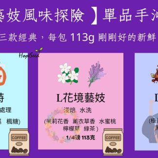 單品手沖嚐鮮組合（每月更新豆子組合）